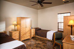 bedroom with two beds - The Ranch at Dove Tree