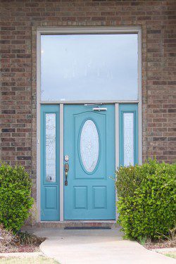 blue exterior door of home - The Ranch at Dove Tree