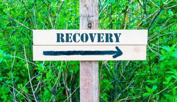 Mistakes to Avoid in Addiction Recovery, Mistakes People Make in Addiction Recovery, wooden recovery sign with arrow