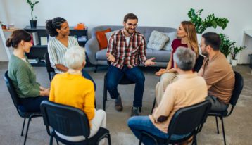 Inpatient Alcohol Treatment Program in Texas, alcohol rehab, group therapy appointment