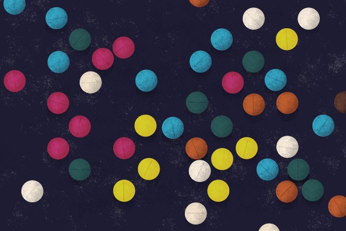Colored pills - Designer Drugs